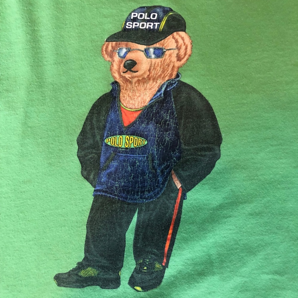 Vintage Polo Sport Polo Bear Longsleeve XXL